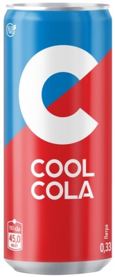 Напиток "Cool Cola" 0,33 л. (12) а/б 