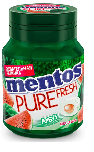 Ментос драже Pure FRESH  54г Арбуз