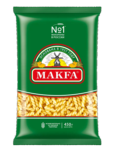 "Макфа" 450г  Косички  (20) 