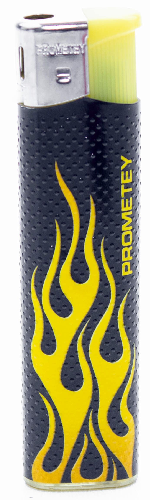 Зажигалка  Пластиковая  X-03  PROMETEY  (50)