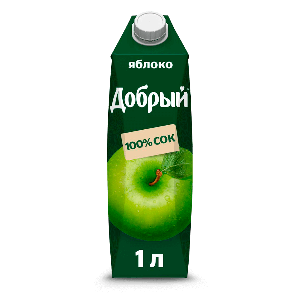 Добрый 1.0 яблоко (12)   