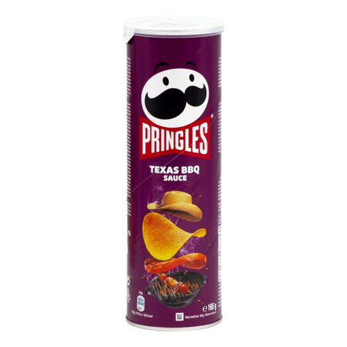 Карт. чипсы "PRINGLES" 165-185гр. Барбекю (19)  ТЕХАСС BBQ