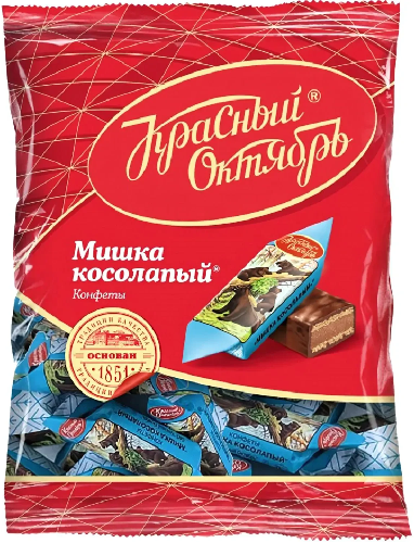 ОК Фасовка Конфеты 200гр. "Мишка косолапый "   (12)
