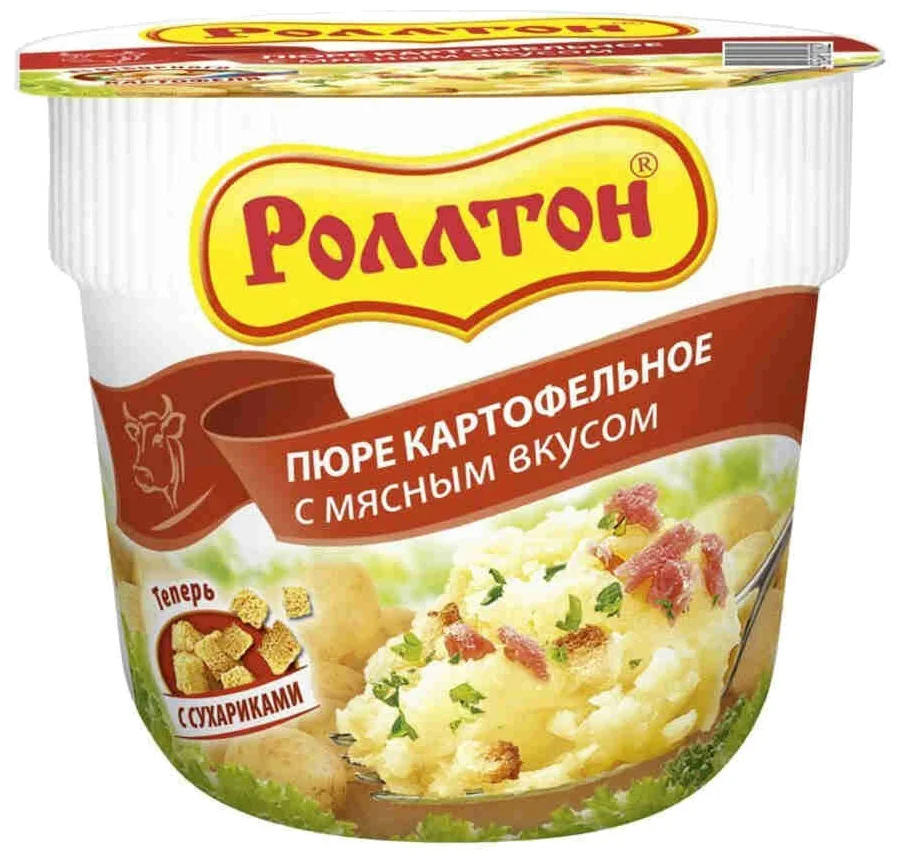 Роллтон пюре  б/п  40гр. Мясной  (24) 