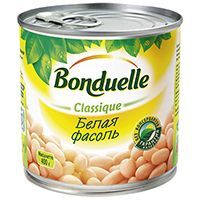 Фасоль белая  "BONDUELLE" 425гр  (12)