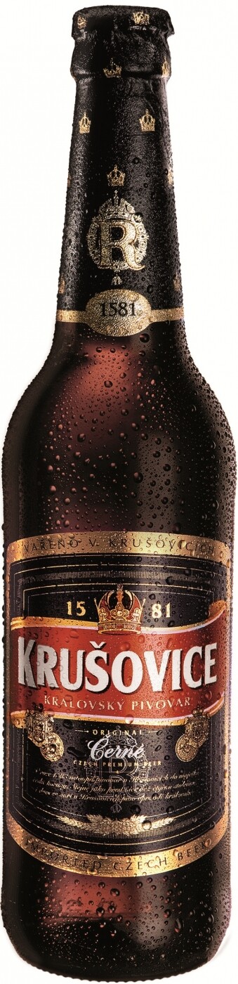 Пиво "Krusovice Cerne" Крушовице Черне 0,5 л. (20) ст. 3,8% 