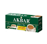 Чай "Акбар" 25 пак. 2гр Зеленый (24)