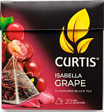 Чай  "CURTIS" Пирамидки 20пак. 1.8гр.  Изабелла Грейп    (12)  
