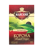 Чай  "Майский" КРИ 100гр. круп. лист. черный (16)  102751