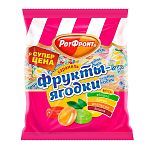 ОК Фасовка Конфеты  КАРАМЕЛЬ  250гр. "Фрукты/Ягодки Микс"   (10)  РотФронт