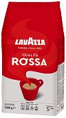 Кофе "LavAzza"  КВАЛИТА РОССА 1кг м/у  жареный в зернах  (6)  QUALITA ROSSA
